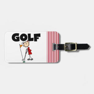Girls GOLF Luggage Tag