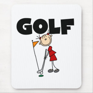 Girls GOLF Mouse Mat