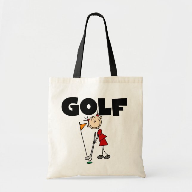Girls GOLF Tote Bag (Front)