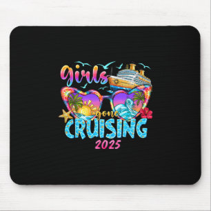 Girls Gone Cruising 2025 Cruise Vacation Trip Funn Mouse Mat