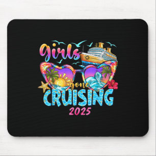 Girls Gone Cruising 2025 Cruise Vacation Trip Funn Mouse Mat
