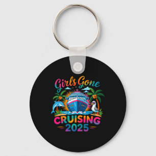 Girls Gone Cruising 2025 Girl Cruise Ship Vacation Key Ring