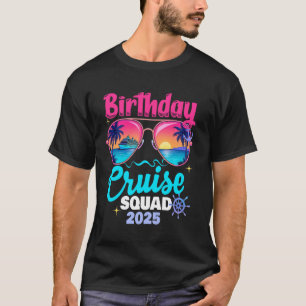 Girls Gone Cruising 2025 Girls Trip Birthday Cruis T-Shirt