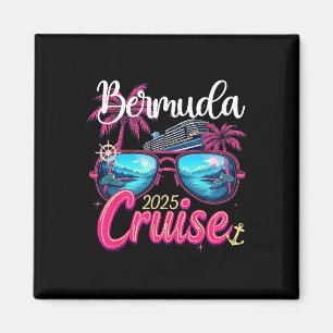 Girls Gone Cruising 2025 Trip Birthday Cruise Squa Magnet