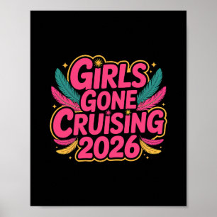 Girls Gone Cruising 2026 Cruise Vacation Trip 9 Poster