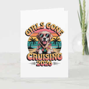 Girls Gone Cruising 2026 Cruise Vacation Trip Wome Card