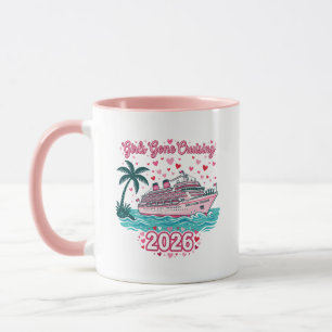 Girls Gone Cruising 2026 Vacation Party Cruise Mug