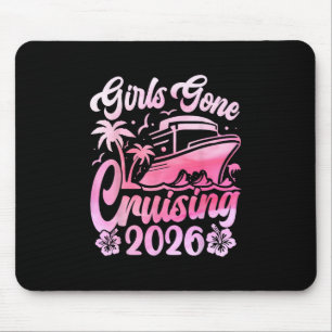 Girls Gone Cruising 2026 Women Cruise Vacation Mouse Mat