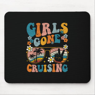 Girls Gone Cruising Cruise Summer Vacation Beach V Mouse Mat