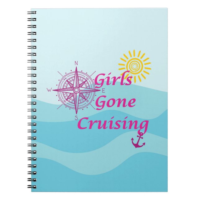 Girls Gone Cruising Notebook (Front)