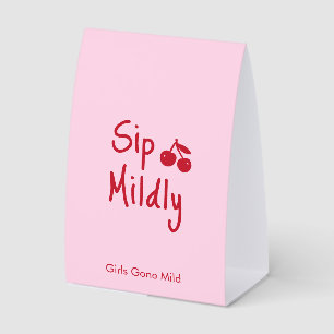 Girls Gone Mild Pink and Cherry Red Bachelorette