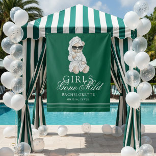 Girls Gone Mild Spa Bear Bachelorette Tapestry