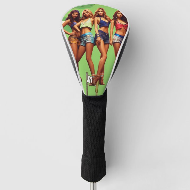 Girls Gone Wild Golf Head Cover (Front)