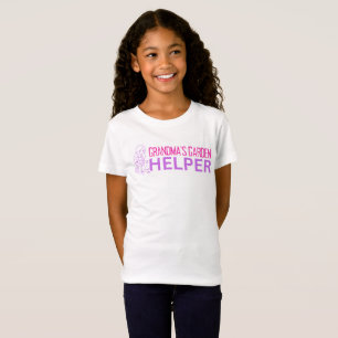 Girl's Grandma's Garden Helper T-Shirt