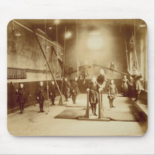 Girl's Gymnasium at the Deaf and Dumb Institution, Mouse Mat