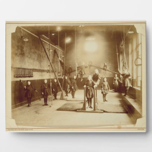 Girl's Gymnasium at the Deaf and Dumb Institution, Plaque