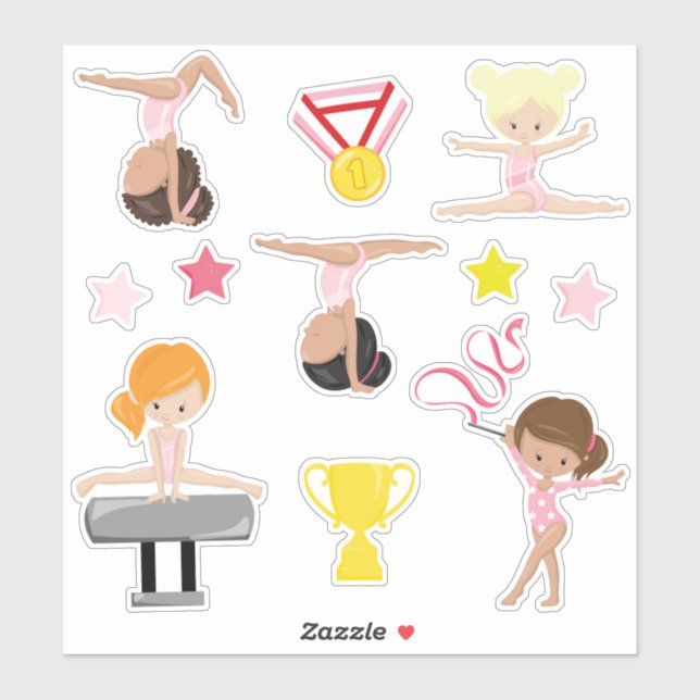 Girls Gymnastics (Sheet)