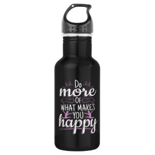 Girls Gymnastics - Do What Makes You Happy 532 Ml Water Bottle