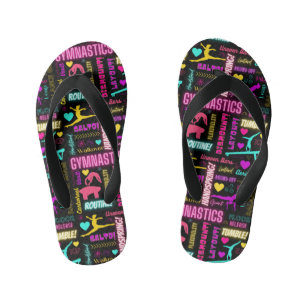 Girls Gymnastics Flip Flops