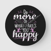 Girls Gymnastics - Motivational Happy Quote