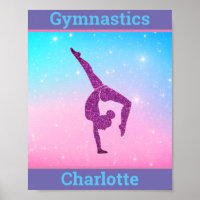 Girls Gymnastics Pastel 