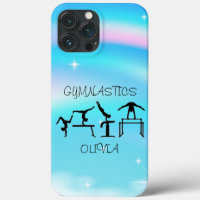 Girls Gymnastics Rainbow Swirls