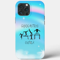Girls Gymnastics Rainbow Swirls
