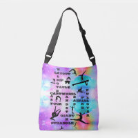 Girls Gymnastics Skills Crosswords Personalised