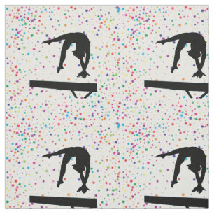Girls Gymnastics Superstar Balance Beam Fabric