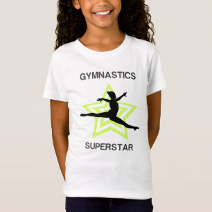 Girls Gymnastics Superstar Leap T-Shirt