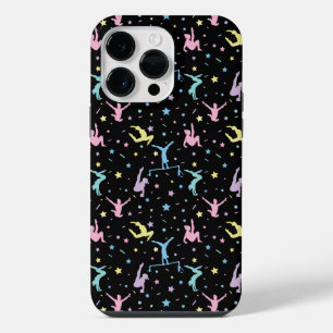 Girls Gymnastics Women Gymnasts with Stars iPhone 14 Pro Max Case