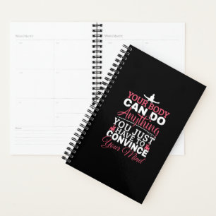 Girls Gymnastics - Your Body Can Do Anything Planner