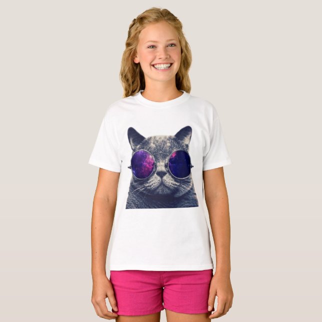 Girls' Hanes TAGLESS® T-Shirt (Front Full)