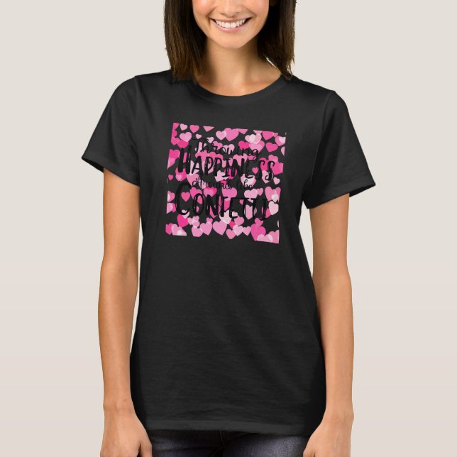 Girls Happy Birthday T-Shirt (Front)