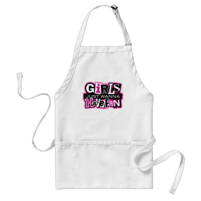 Girls Have Fun Standard Apron (Front)