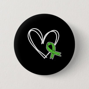 Girls Heart Mental Health Problems Awareness Toddl 6 Cm Round Badge