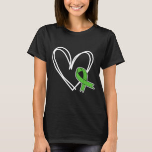 Girls Heart Mental Health Problems Awareness Toddl T-Shirt