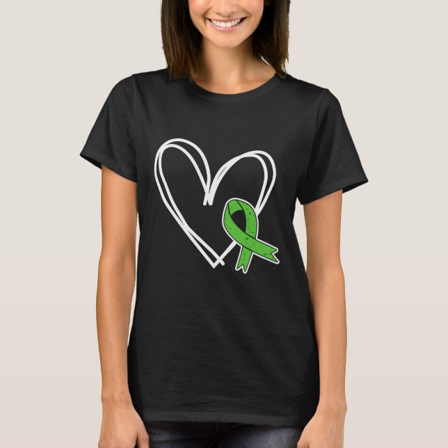 Girls Heart Mental Health Problems Awareness Toddl T-Shirt (Front)