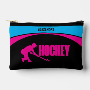 Girls Hockey Birthday Party, Hockey Player Gifts Accessory Pouch