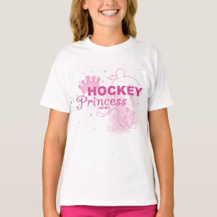 Girls Hockey Princess T-Shirt