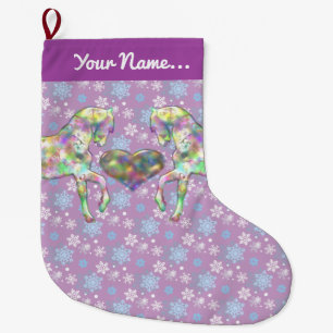 Girls Horse Christmas Stocking