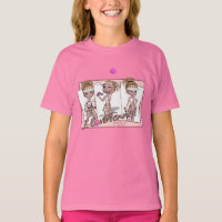 Girls I love Tennis T Shirt - Cute Tennis T