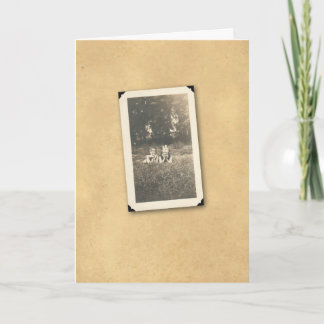 GIRLS IN GRASS 2 CARD