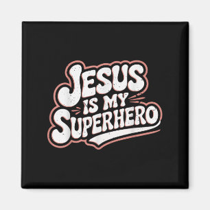 Girls Jesus Is My Superhero Christian Toddler Sist Magnet