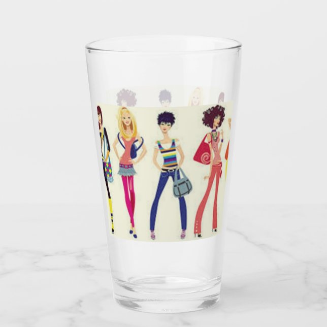 **GIRLS JUST HAVING FUN** TUMBLER (Front)