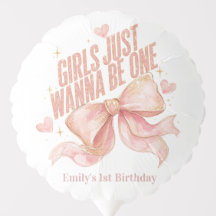 Girls Just Wanna Be One 1st Birthday