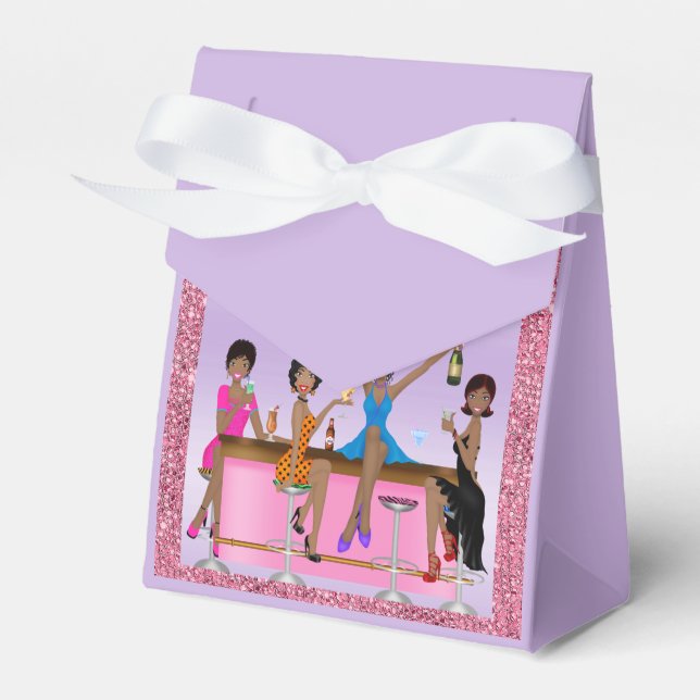 Girls Just Wanna Have Fun Bachelorette Favour Box (Front Side)
