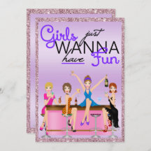 Girls Just Wanna Have Fun Bachelorette Party