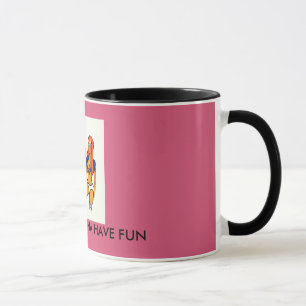 GIRLS JUST WANNA HAVE FUN PARTY MUG