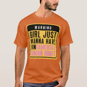 Girls Just Wanna Have Fundamental Rights 70 T-Shirt